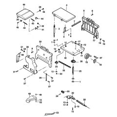 Main Assembly for DeWalt DW1163