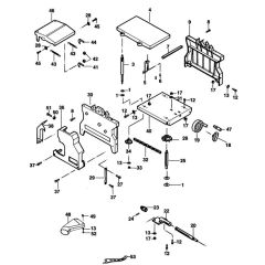 DeWalt DW1163 Main Assembly