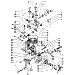 DeWalt DW1201 Main Assembly