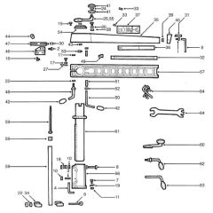 DeWalt DW125 Main Assembly