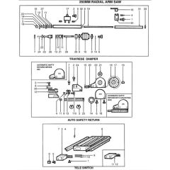 DeWalt DW125 Main Assembly