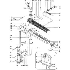 Main Assembly for DeWalt DW1251