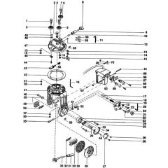 Main Assembly for DeWalt DW1251