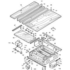 Table Assembly for DeWalt DW1251