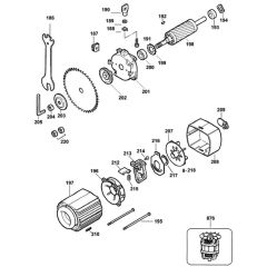 Stator Assembly for DeWalt DW1251