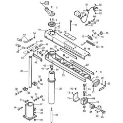 Main Assembly for DeWalt DW1253