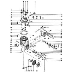 Main Assembly for DeWalt DW1501