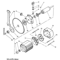 Main Assembly for DeWalt DW1501