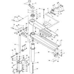 Main Assembly for DeWalt DW1503