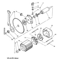 Main Assembly for DeWalt DW1503