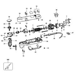 Main Assembly for DeWalt DW160