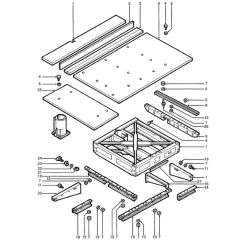 Main Assembly for DeWalt DW1751