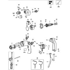 Main Assembly for DeWalt DW205
