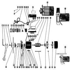Main Assembly for DeWalt DW250