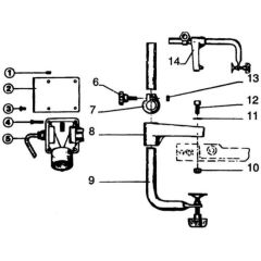 Main Assembly for DeWalt DW250