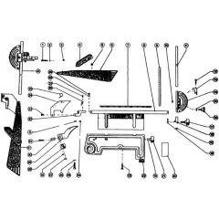 DeWalt DW252 Mitre Saw Assembly