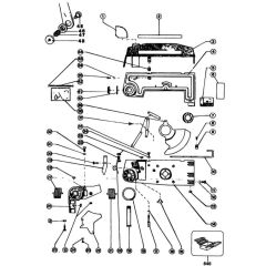 DeWalt DW252 Mitre Saw Assembly