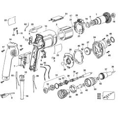 DeWalt DW256 Main Assembly