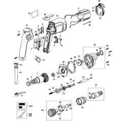 Main Assembly for DeWalt DW274K