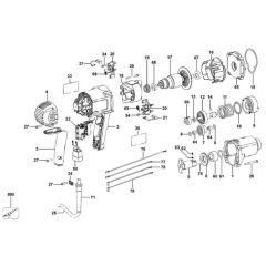 DeWalt DW292 Main Assembly