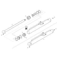 Tilt Ram Assembly for DW30-2