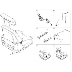 Seat Assembly for Wacker DW30-2