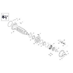 Axle Case & Wheel Hub for DW30-2