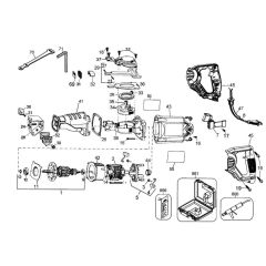 Main Assembly for DeWalt DW303K
