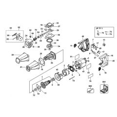 Main Assembly for DeWalt DW304PK