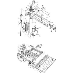 Main Assembly for DeWalt DW320