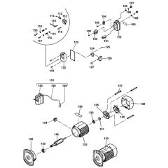 Main Assembly for DeWalt DW3401