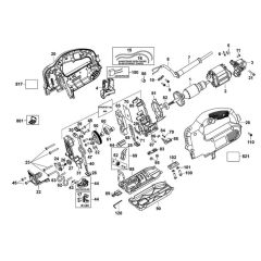 Main Assembly for DeWalt Jigsaw
