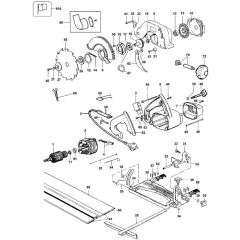 Main Assembly for DeWalt DW351