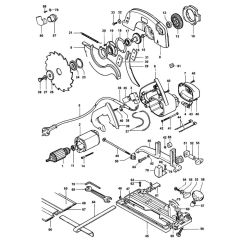 Main Assembly for DeWalt DW365