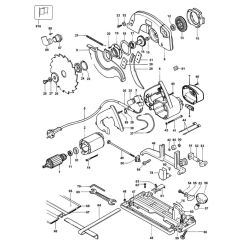 Main Assembly for DeWalt DW365