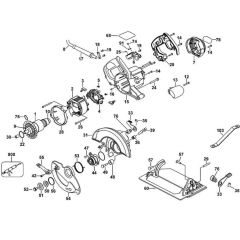 Main Assembly for DeWalt DW368