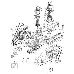 Main Assembly for DeWalt DW393