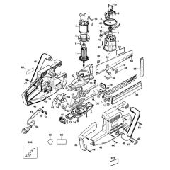 Main Assembly for DeWalt DW394