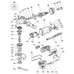 Main Assembly for DeWalt DW401