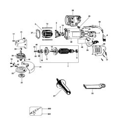 Main Assembly for DeWalt DW402