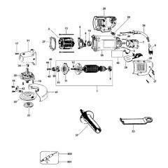 DeWalt DW402 Main Assembly