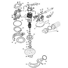 Main Assembly for DeWalt Sander