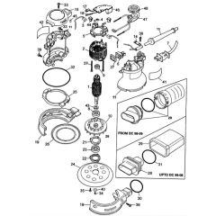 Main Assembly for DeWalt Sander