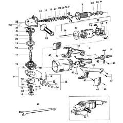 Main Assembly for DeWalt DW432K