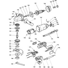 Main Assembly for DeWalt DW451