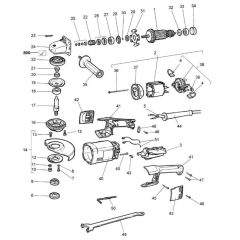 Main Assembly for DeWalt DW476