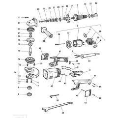 DeWalt DW490 Main Assembly