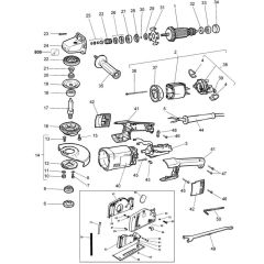 Main Assembly for DeWalt DW491