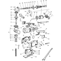 Main Assembly for DeWalt DW491K