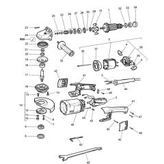 Main Assembly for DeWalt DW495